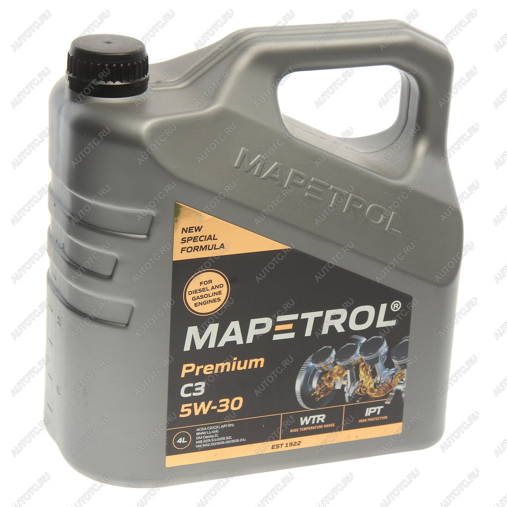 4 599 р. Масло моторное PREMIUM C3 5W30 синт.4л MAPETROL MAPETROL map0042  с доставкой в г. Керчь