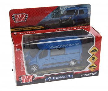 1 399 р. Модель автомобиля RENAULT Master металлическая ТЕХНОПАРК ТЕХНОПАРК master-14mos-bu  с доставкой в г. Керчь. Увеличить фотографию 1