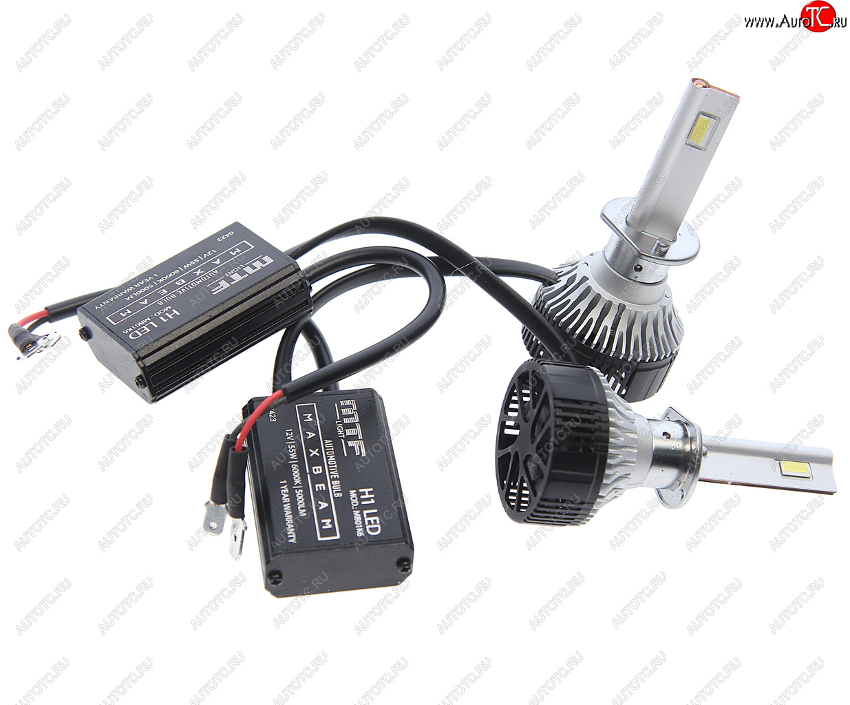 6 899 р. Лампа светодиодная 12V H1 P14.5s (2шт.) MTF MTF mb01k6  с доставкой в г. Керчь