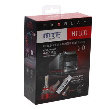 7 399 р. Лампа светодиодная 24V H1 P14.5s бокс (2шт.) MTF MTF mb01k6-24  с доставкой в г. Керчь. Увеличить фотографию 4