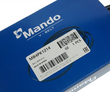 213 р. Ремень приводной поликлиновой 4PK1214 MANDO MANDO mb4pk1214  с доставкой в г. Керчь. Увеличить фотографию 3