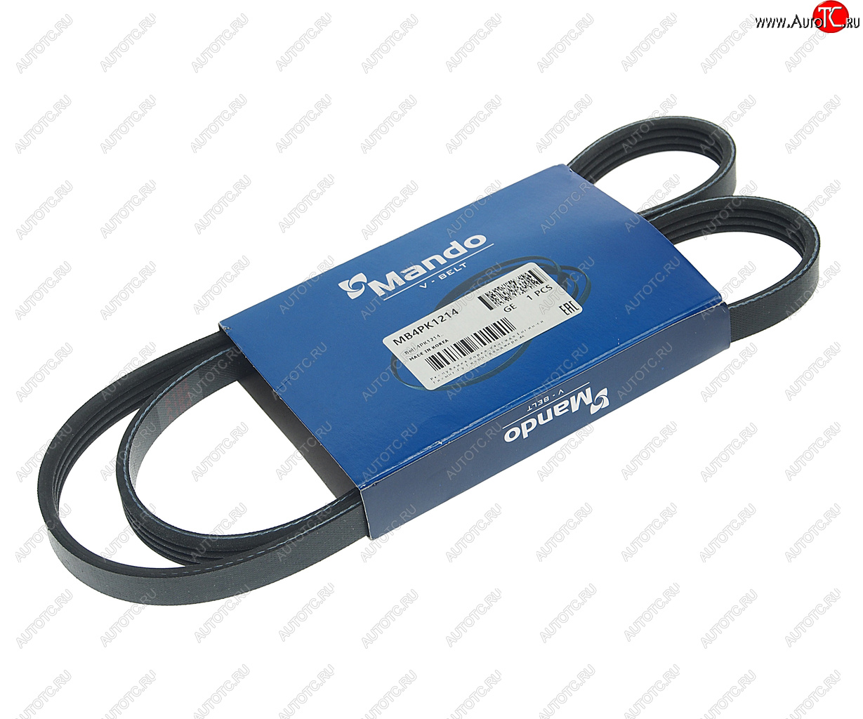 213 р. Ремень приводной поликлиновой 4PK1214 MANDO MANDO mb4pk1214  с доставкой в г. Керчь