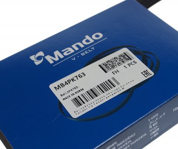 138 р. Ремень приводной поликлиновой 4PK763 MANDO MANDO mb4pk763  с доставкой в г. Керчь. Увеличить фотографию 3