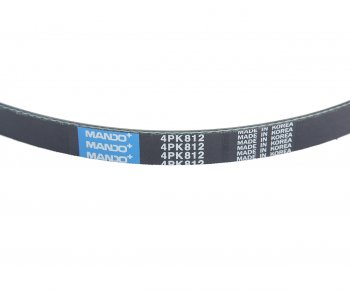 569 р. Ремень приводной поликлиновой 4PK812 HYUNDAI Elantra (00-) кондиционера MANDO MANDO mb4pk812 MANDO mb4pk812  с доставкой в г. Керчь. Увеличить фотографию 2
