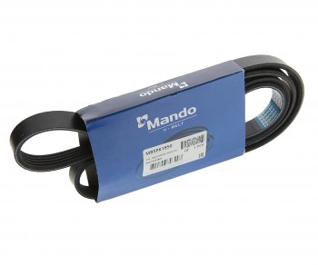 369 р. Ремень приводной поликлиновой 5PK1850 HYUNDAI Getz (05-),Matrix (05-) (TCI DOHC) MANDO MANDO mb5pk1850  с доставкой в г. Керчь. Увеличить фотографию 1