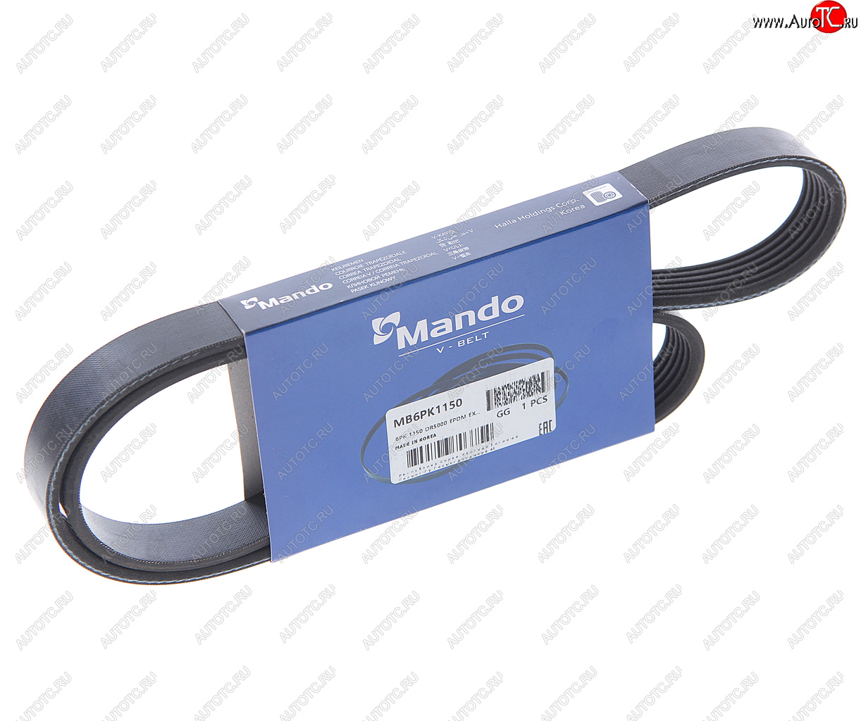759 р. Ремень приводной поликлиновой 6PK1150 INFINITI M35 MANDO MANDO mb6pk1150  с доставкой в г. Керчь