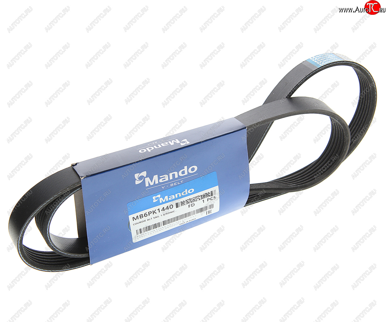293 р. Ремень приводной поликлиновой 6PK1440 MANDO MANDO mb6pk1440  с доставкой в г. Керчь