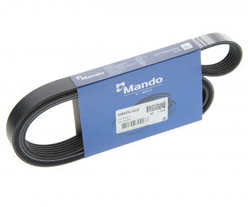439 р. Ремень приводной поликлиновой 6PK1602 MANDO MANDO mb6pk1602  с доставкой в г. Керчь. Увеличить фотографию 1