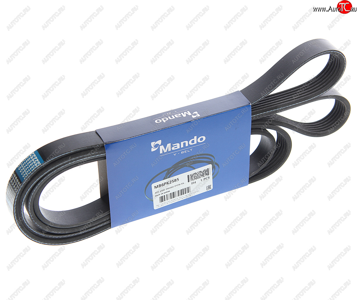 1 079 р. Ремень приводной поликлиновой 6PK2585 MANDO MANDO mb6pk2585  с доставкой в г. Керчь