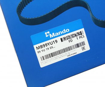 199 р. Ремень валов балансировочных HYUNDAI Porter (99х19.1) MANDO MANDO mb99yu19  с доставкой в г. Керчь. Увеличить фотографию 4