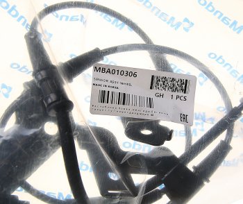 659 р. Датчик АБС HYUNDAI Genesis GV80 (19-) (4WD) колеса переднего левого MANDO MANDO mba010306  с доставкой в г. Керчь. Увеличить фотографию 2