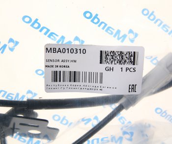 1 099 р. Датчик АБС KIA Mohave (19-) колеса переднего правого MANDO MANDO mba010310 MANDO mba010310  с доставкой в г. Керчь. Увеличить фотографию 2
