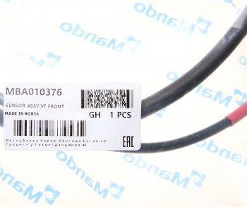 2 669 р. Датчик АБС HYUNDAI i40 (15-) колеса переднего правого MANDO MANDO mba010376 MANDO mba010376  с доставкой в г. Керчь. Увеличить фотографию 3