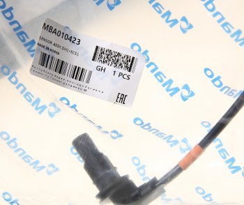 1 259 р. Датчик АБС HYUNDAI Genesis (14-) (ECS) колеса заднего левого MANDO MANDO mba010423  с доставкой в г. Керчь. Увеличить фотографию 2