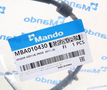 1 229 р. Датчик АБС KIA Rio (11-) колеса заднего правого MANDO MANDO mba010430  с доставкой в г. Керчь. Увеличить фотографию 2