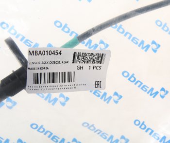1 399 р. Датчик АБС HYUNDAI Genesis G70 (18-) KIA Stinger (18-) (4WD,ECS) колеса заднего правого MANDO MANDO mba010454  с доставкой в г. Керчь. Увеличить фотографию 2