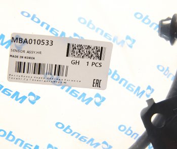 839 р. Датчик АБС HYUNDAI Porter 2 (16-) (4WD) колеса заднего левого MANDO MANDO mba010533  с доставкой в г. Керчь. Увеличить фотографию 2