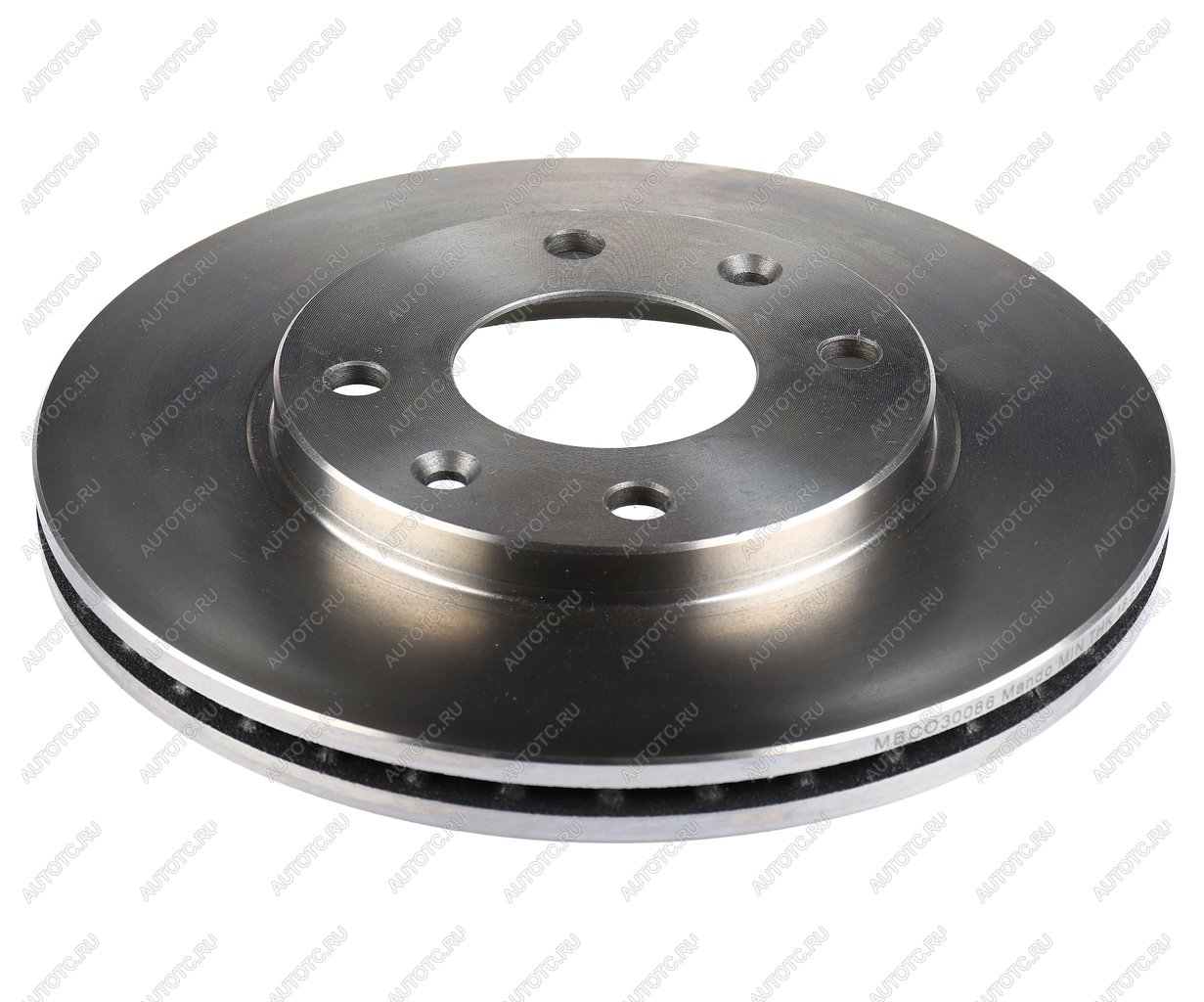 2 199 р. Диск тормозной PEUGEOT 306 (97-02),206 (08-) CITROEN Xsara (97-05) передний (1шт.) MANDO MANDO mbc030086 MANDO mbc030086  с доставкой в г. Керчь