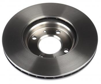2 999 р. Диск тормозной HYUNDAI Solaris (11-) KIA Rio (11-) передний (1шт.) MANDO MANDO mbc030243 MANDO mbc030243  с доставкой в г. Керчь. Увеличить фотографию 2