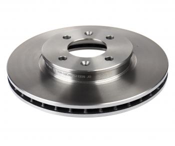 2 999 р. Диск тормозной HYUNDAI Solaris (11-) KIA Rio (11-) передний (1шт.) MANDO MANDO mbc030243 MANDO mbc030243  с доставкой в г. Керчь. Увеличить фотографию 1