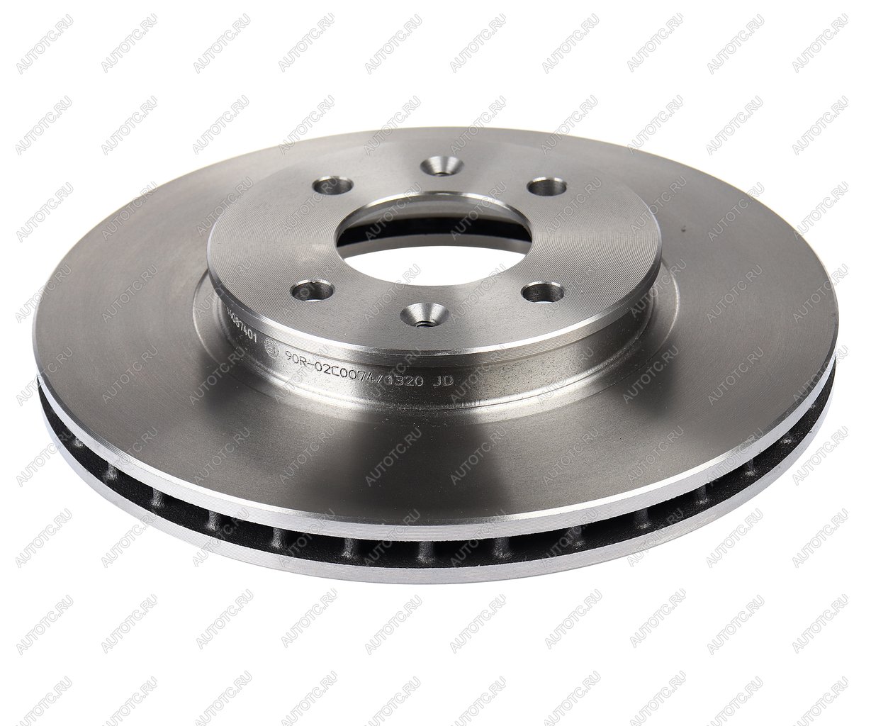 2 999 р. Диск тормозной HYUNDAI Solaris (11-) KIA Rio (11-) передний (1шт.) MANDO MANDO mbc030243 MANDO mbc030243  с доставкой в г. Керчь