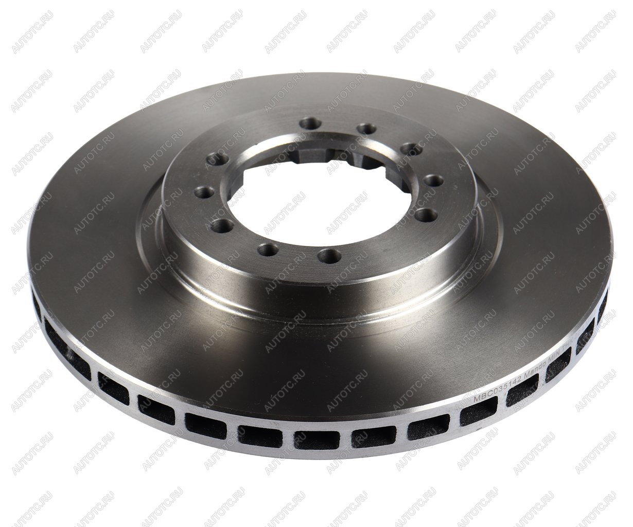 2 599 р. Диск тормозной MITSUBISHI Pajero (02-) передний (1шт.) MANDO MANDO mbc035142 MANDO mbc035142  с доставкой в г. Керчь