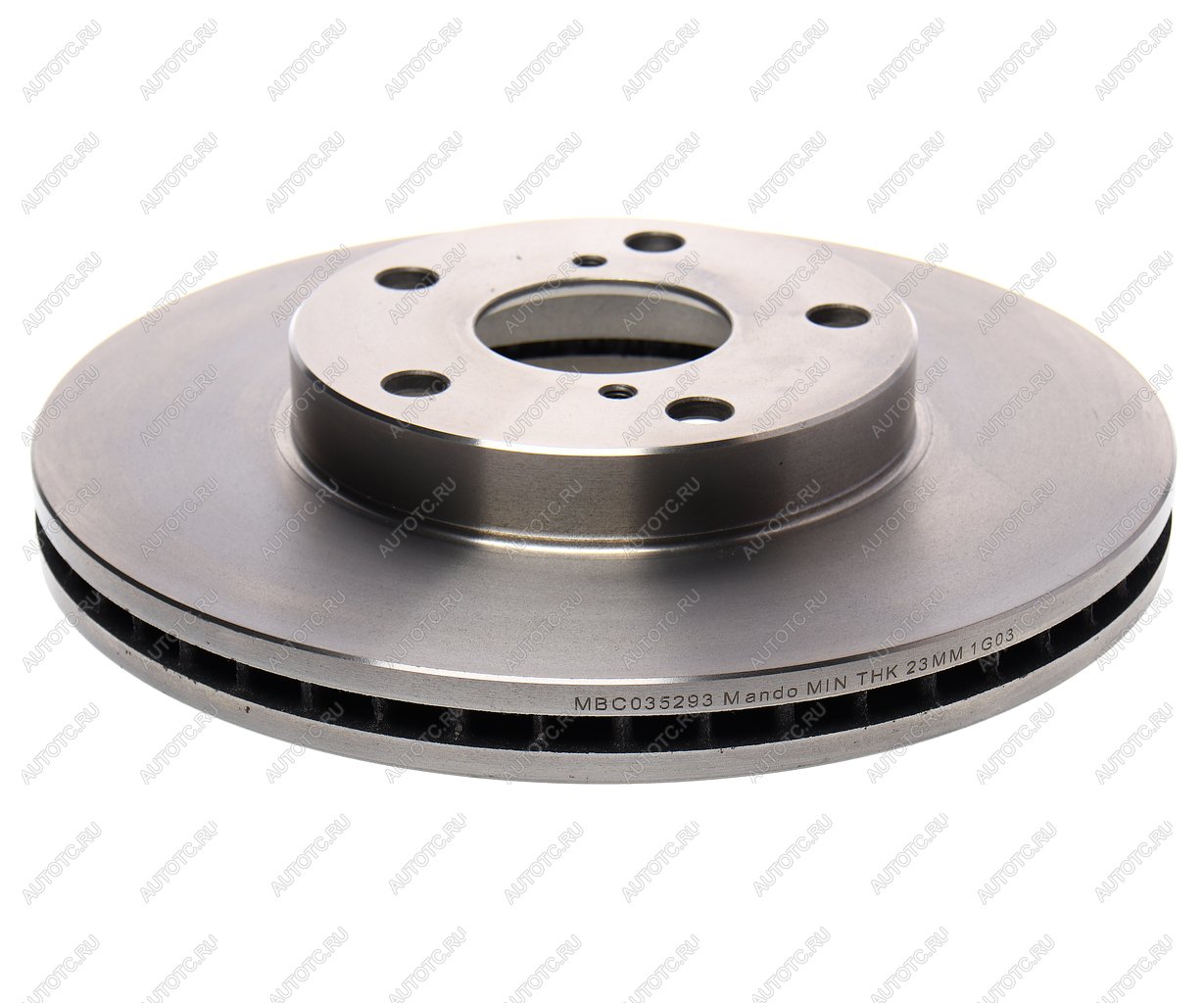 2 769 р. Диск тормозной TOYOTA Rav 4 (00-06) передний (1шт.) MANDO MANDO mbc035293 MANDO mbc035293  с доставкой в г. Керчь