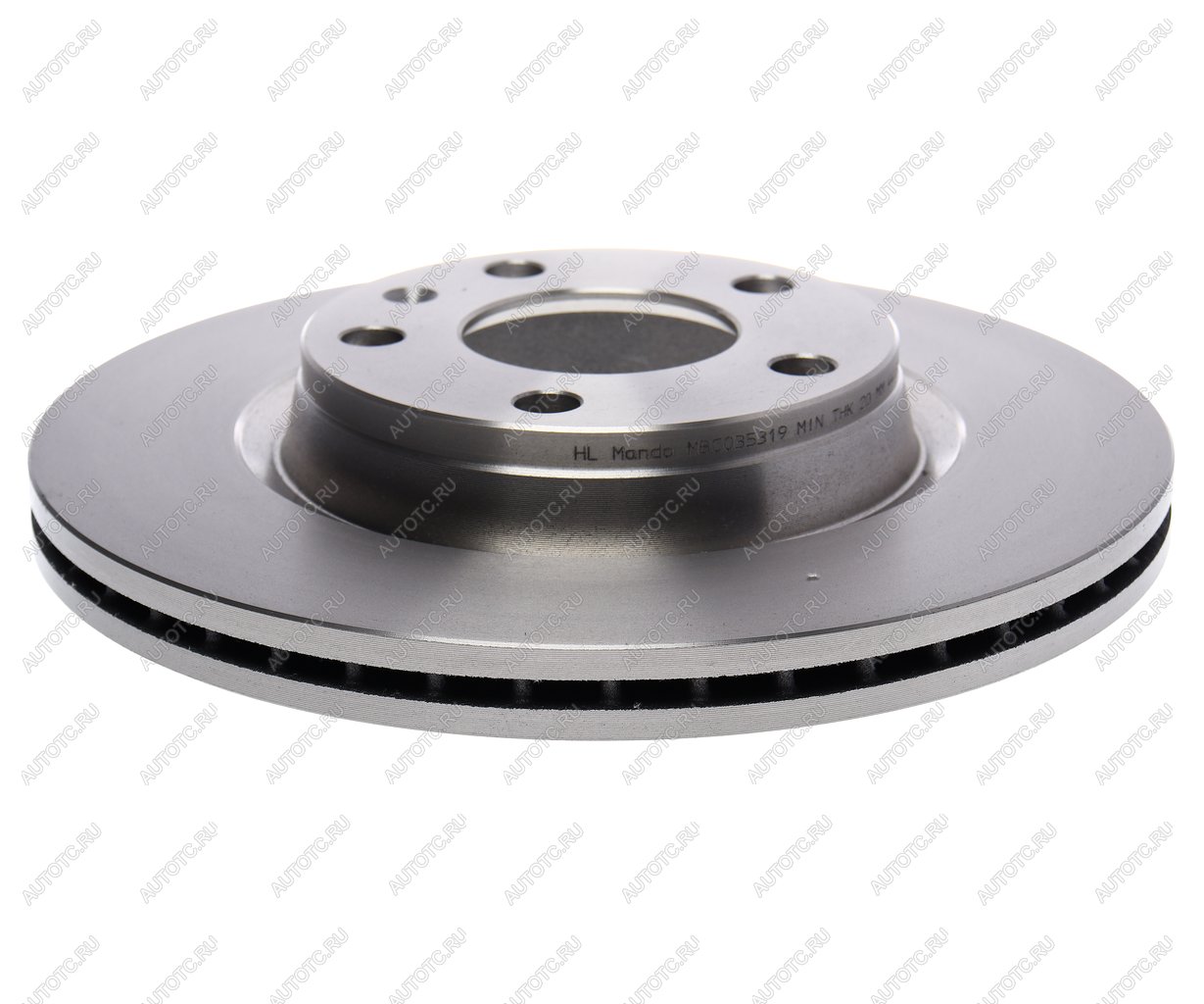 2 889 р. Диск тормозной VW Passat (05-10) AUDI A4 (94-00) передний (1шт.) MANDO MANDO mbc035319 MANDO mbc035319  с доставкой в г. Керчь