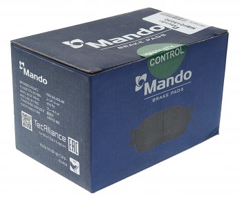 1 739 р. Колодки тормозные PEUGEOT Boxer CITROEN Jumper FIAT Ducato (94-) задние (4шт.) MANDO MANDO mbf015030  с доставкой в г. Керчь. Увеличить фотографию 4
