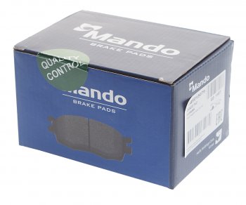 1 229 р. Колодки тормозные PEUGEOT 206 (00-),306 (-02) RENAULT Megane (-02) задние (4шт.) MANDO MANDO mbf015079  с доставкой в г. Керчь. Увеличить фотографию 2