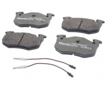 1 229 р. Колодки тормозные PEUGEOT 206 (00-),306 (-02) RENAULT Megane (-02) задние (4шт.) MANDO MANDO mbf015079  с доставкой в г. Керчь. Увеличить фотографию 1