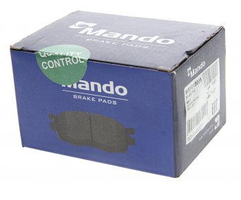 2 099 р. Колодки тормозные VW Golf 3,Caddy (95-04),Polo (95-01) передние (4шт.) MANDO MANDO mbf015089 MANDO mbf015089  с доставкой в г. Керчь. Увеличить фотографию 3