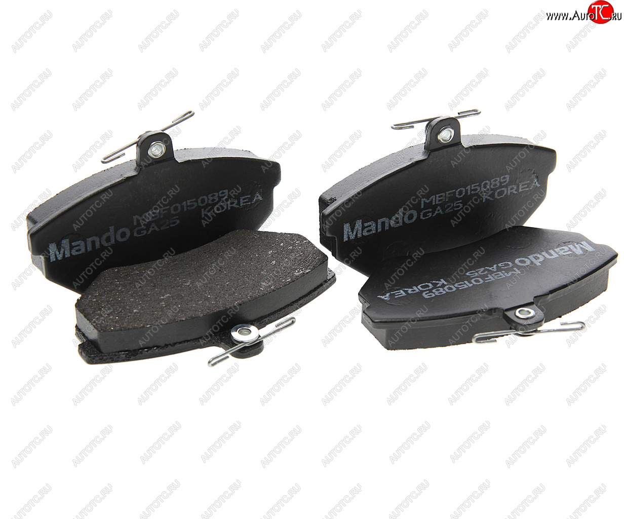 2 099 р. Колодки тормозные VW Golf 3,Caddy (95-04),Polo (95-01) передние (4шт.) MANDO MANDO mbf015089 MANDO mbf015089  с доставкой в г. Керчь