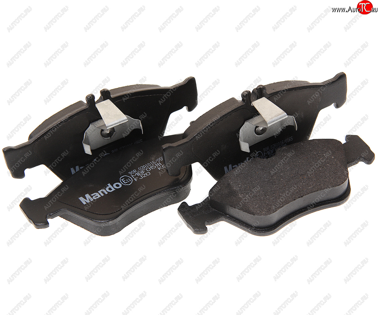 2 499 р. Колодки тормозные MERCEDES W210,W202,C208 (2.0/2.8) передние (4шт.) MANDO MANDO mbf015111 MANDO mbf015111  с доставкой в г. Керчь