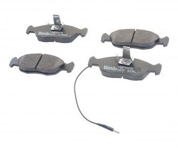 1 089 р. Колодки тормозные PEUGEOT 106,205,306 CITROEN Xsara,Saxo передние (4шт.) MANDO MANDO mbf015114 MANDO mbf015114  с доставкой в г. Керчь. Увеличить фотографию 1