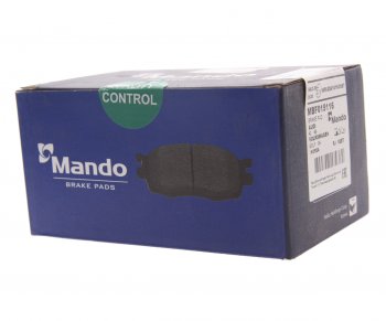 1 329 р. Колодки тормозные VW Lupo,Polo (95-) SKODA Fabia передние (4шт.) MANDO MANDO mbf015116 MANDO mbf015116  с доставкой в г. Керчь. Увеличить фотографию 3