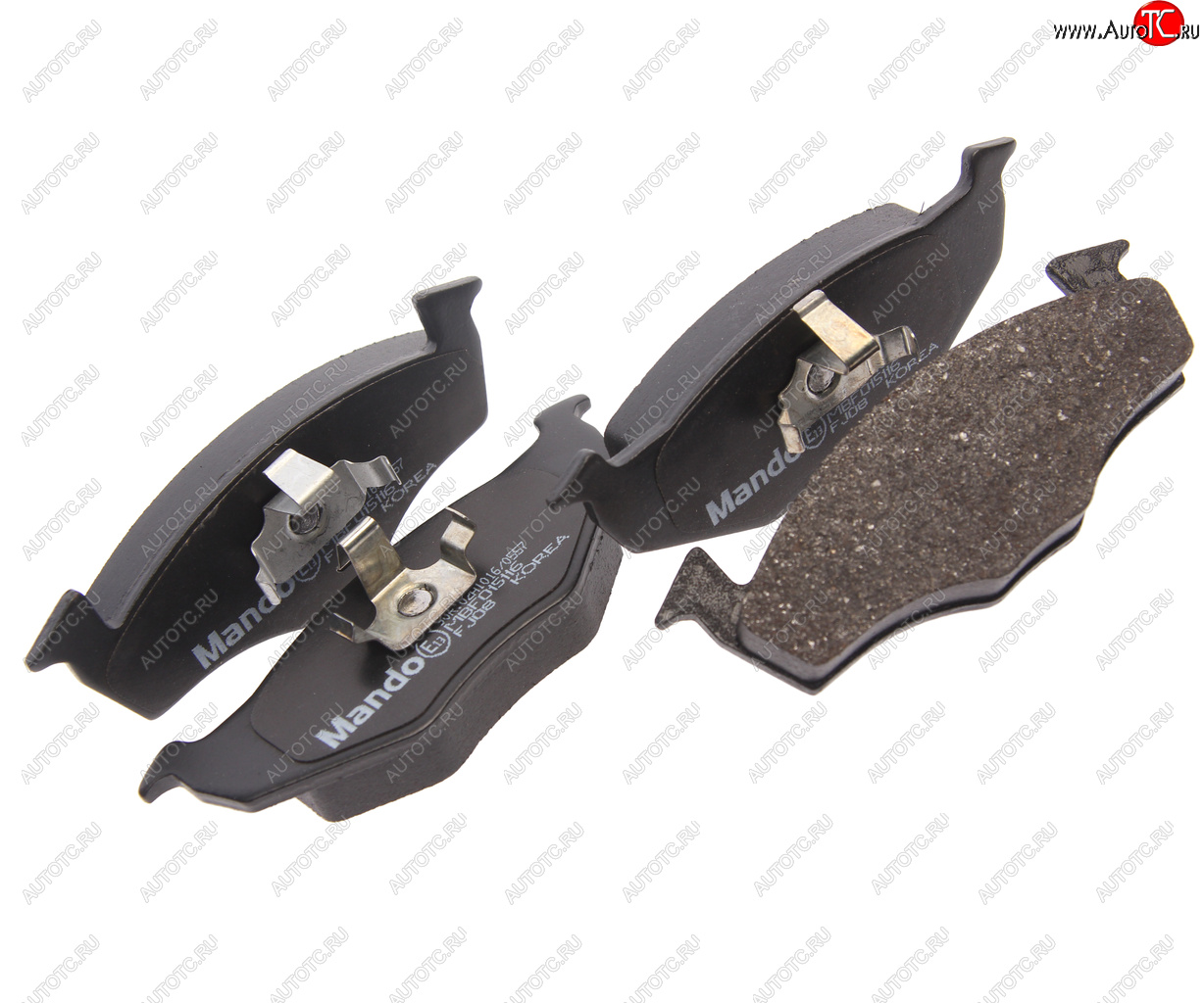 1 329 р. Колодки тормозные VW Lupo,Polo (95-) SKODA Fabia передние (4шт.) MANDO MANDO mbf015116 MANDO mbf015116  с доставкой в г. Керчь