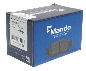 1 159 р. Колодки тормозные HONDA Accord,Civic,CR-V (91-) задние (4шт.) MANDO MANDO mbf015128  с доставкой в г. Керчь. Увеличить фотографию 2