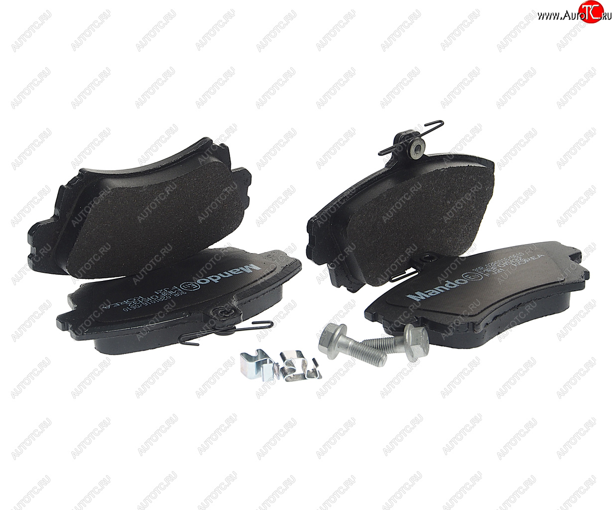 1 799 р. Колодки тормозные VOLVO S40,V40 MITSUBISHI Carisma передние (4шт.) MANDO MANDO mbf015132  с доставкой в г. Керчь