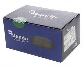 2 369 р. Колодки тормозные MERCEDES E (W210) передние (4шт.) MANDO MANDO mbf015135  с доставкой в г. Керчь. Увеличить фотографию 3
