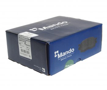 2 699 р. Колодки тормозные передние (4шт.) MANDO Ford Focus 1 седан дорестайлинг (1998-2002)  с доставкой в г. Керчь. Увеличить фотографию 2
