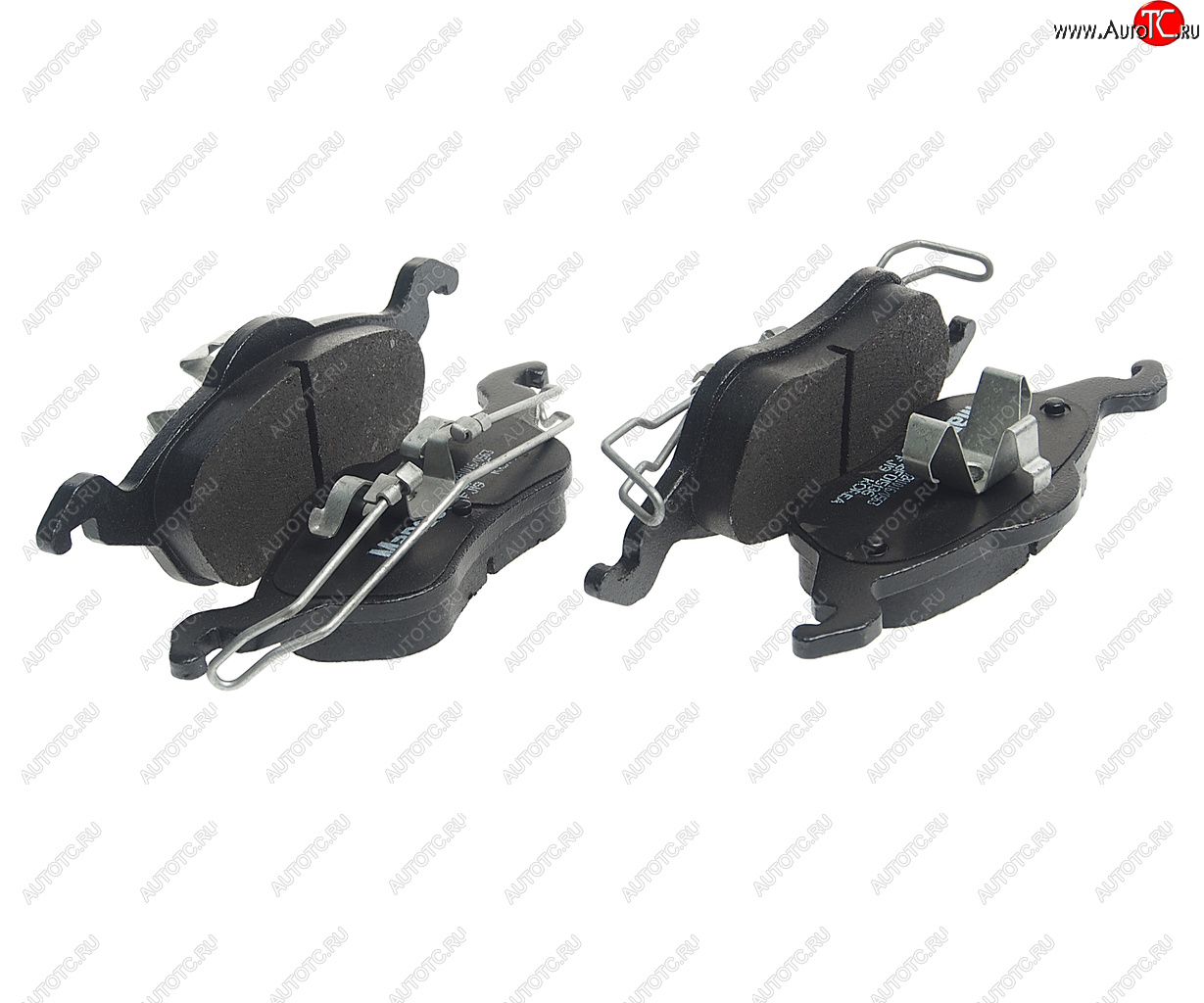 2 699 р. Колодки тормозные передние (4шт.) MANDO Ford Focus 1 седан дорестайлинг (1998-2002)  с доставкой в г. Керчь