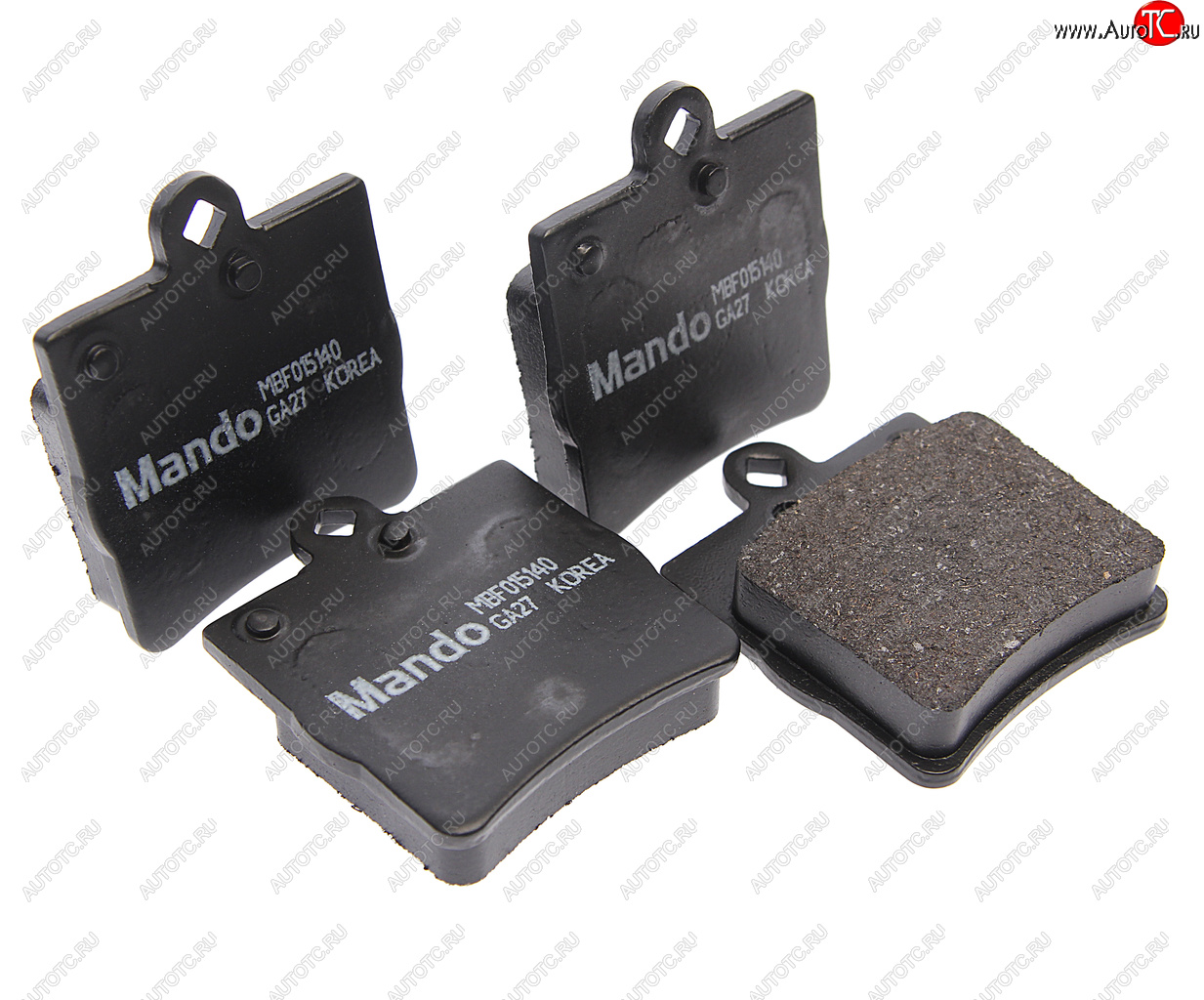 1 429 р. Колодки тормозные MERCEDES W202,W203,W209,W210,R171 CHRYSLER задние (4шт.) MANDO MANDO mbf015140 MANDO mbf015140  с доставкой в г. Керчь