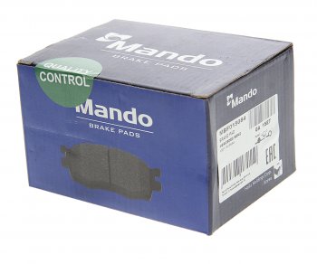 1 099 р. Колодки тормозные MERCEDES W202,W203,W209,W210,R171 CHRYSLER задние (4шт.) MANDO MANDO mbf015141 MANDO mbf015141  с доставкой в г. Керчь. Увеличить фотографию 2