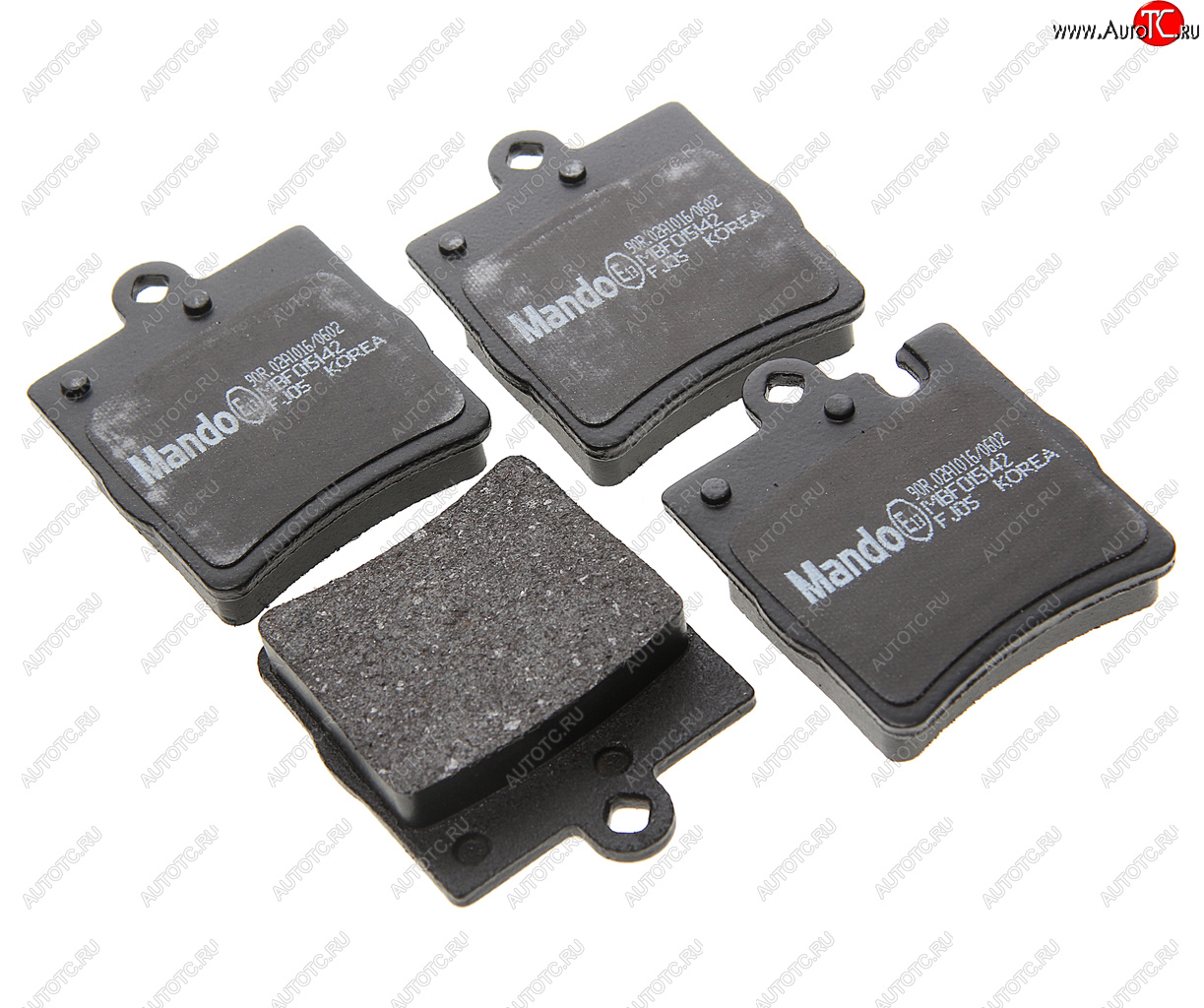 1 799 р. Колодки тормозные MERCEDES E (W210) задние (4шт.) MANDO MANDO mbf015142 MANDO mbf015142  с доставкой в г. Керчь