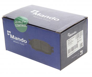 1 329 р. Колодки тормозные MERCEDES W203,209 (00-) передние (4шт.) MANDO MANDO mbf015149 MANDO mbf015149  с доставкой в г. Керчь. Увеличить фотографию 2