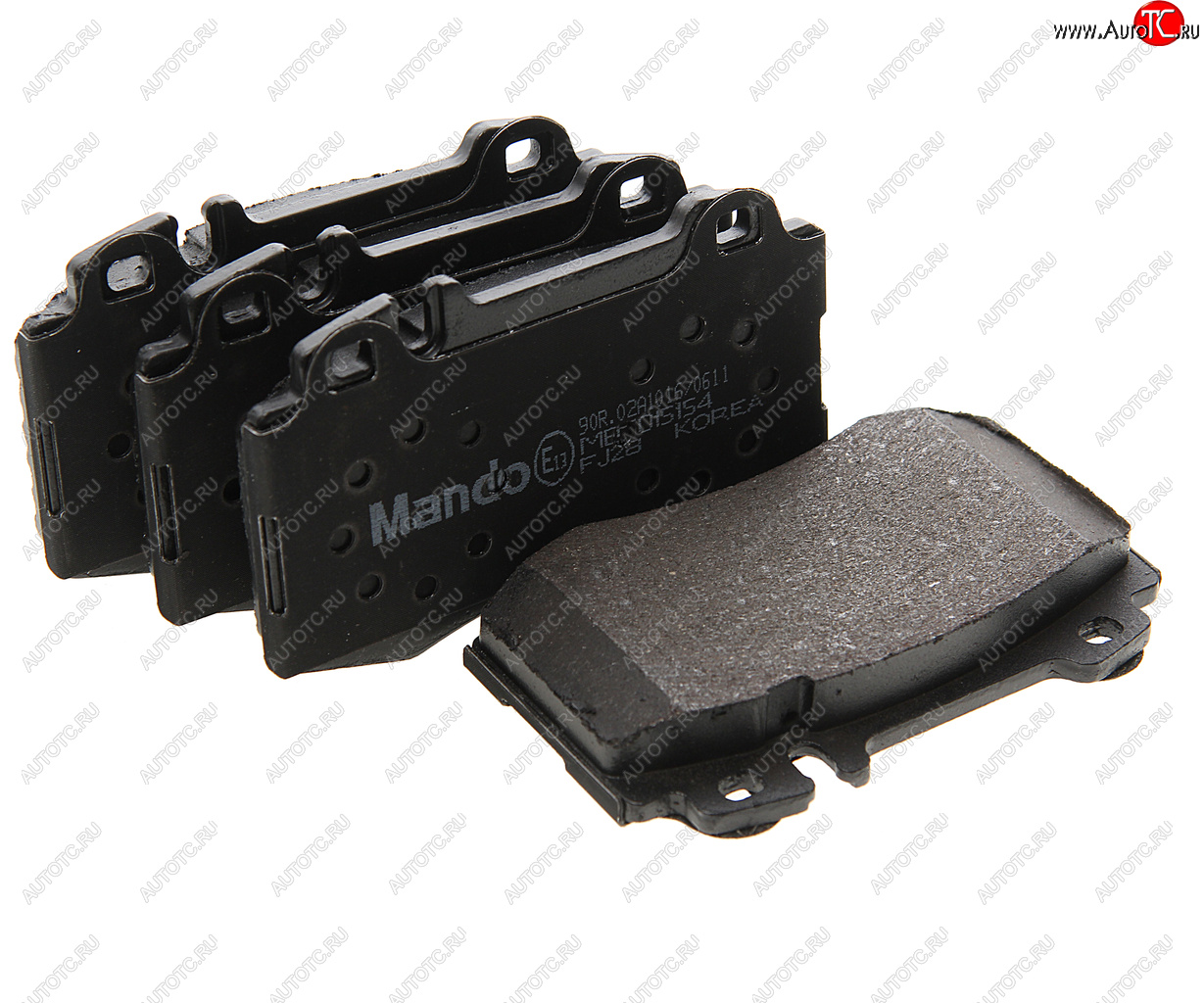 2 679 р. Колодки тормозные MERCEDES W163 (98-05),W220 (98-05),W129 передние (4шт.) MANDO MANDO mbf015154 MANDO mbf015154  с доставкой в г. Керчь