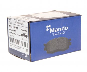 2 279 р. Колодки тормозные MERCEDES (W163) ML230,ML500 задние (4шт.) MANDO MANDO mbf015156  с доставкой в г. Керчь. Увеличить фотографию 2
