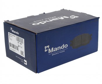 1 659 р. Колодки тормозные SKODA Octavia передние (4шт.) MANDO MANDO mbf015158  с доставкой в г. Керчь. Увеличить фотографию 2