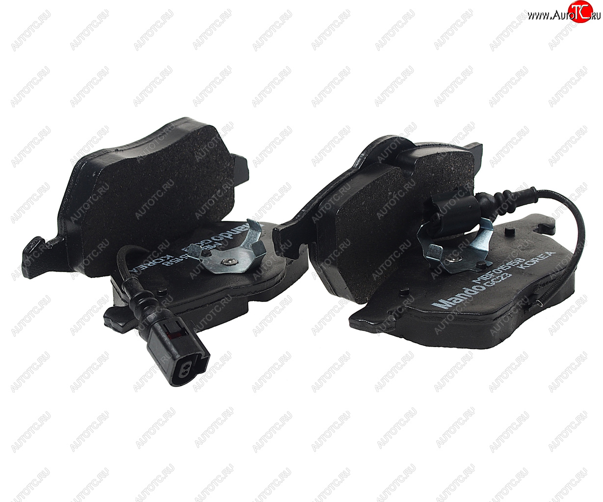 1 659 р. Колодки тормозные SKODA Octavia передние (4шт.) MANDO MANDO mbf015158  с доставкой в г. Керчь